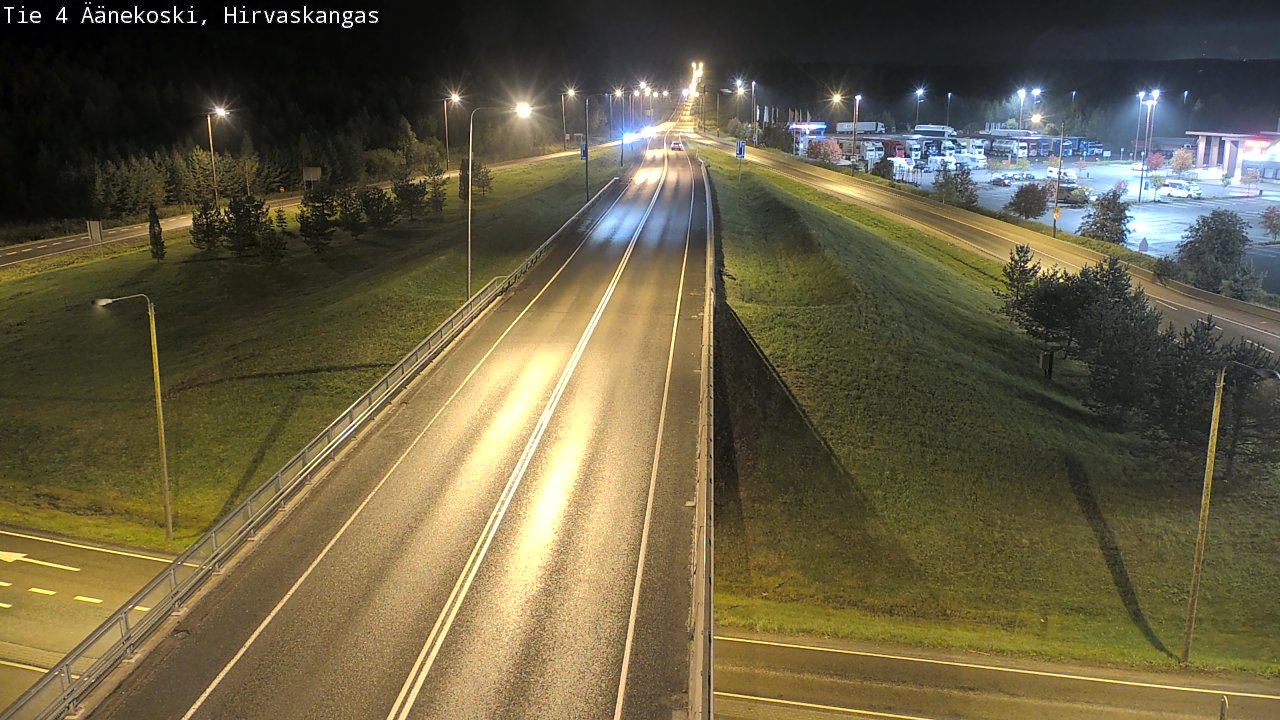 Weather Camera Image Road 4 Äänekoski, Hirvaskangas, Äänekoski, Keski-Suomi