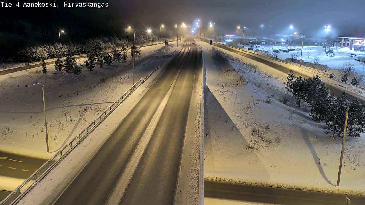 Weather Camera Image Road 4 Äänekoski, Hirvaskangas, Äänekoski, Keski-Suomi