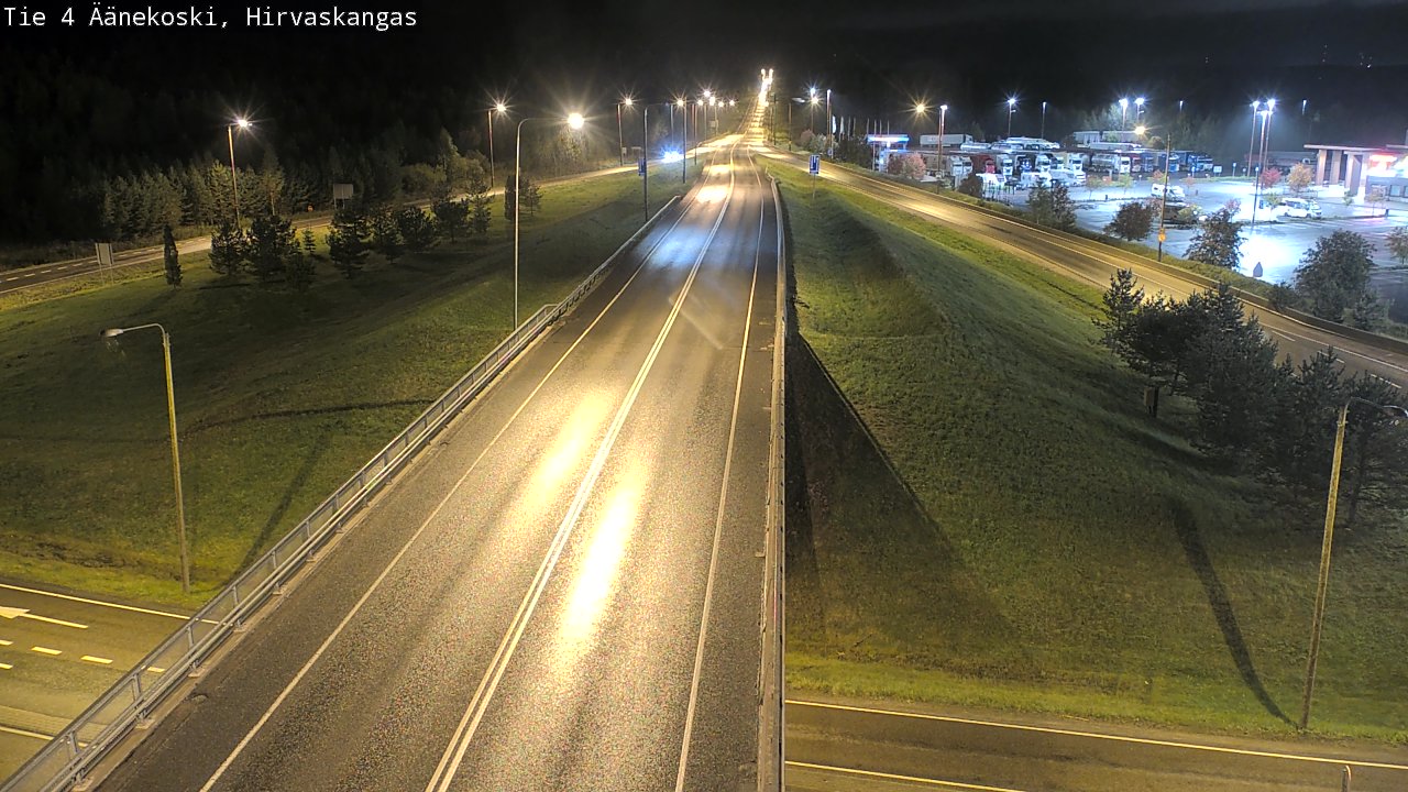 Weather Camera Image Road 4 Äänekoski, Hirvaskangas, Äänekoski, Keski-Suomi