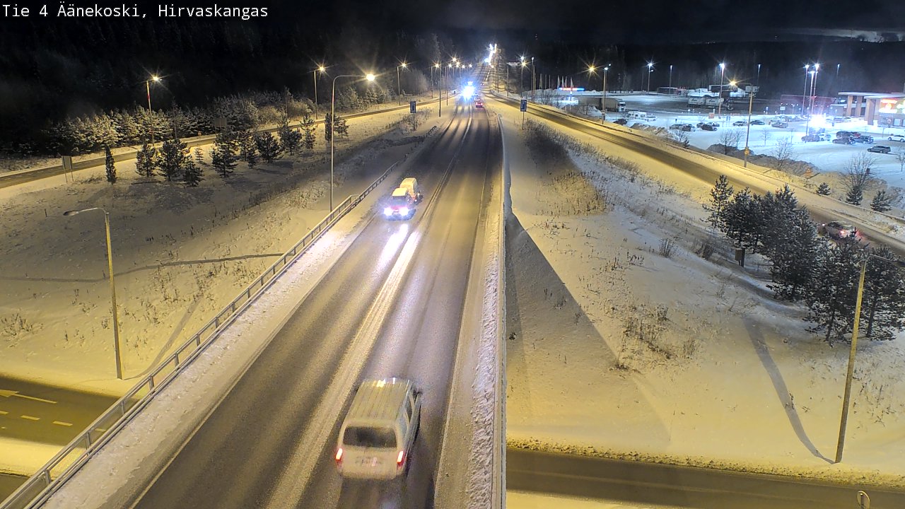 Weather Camera Image Road 4 Äänekoski, Hirvaskangas, Äänekoski, Keski-Suomi
