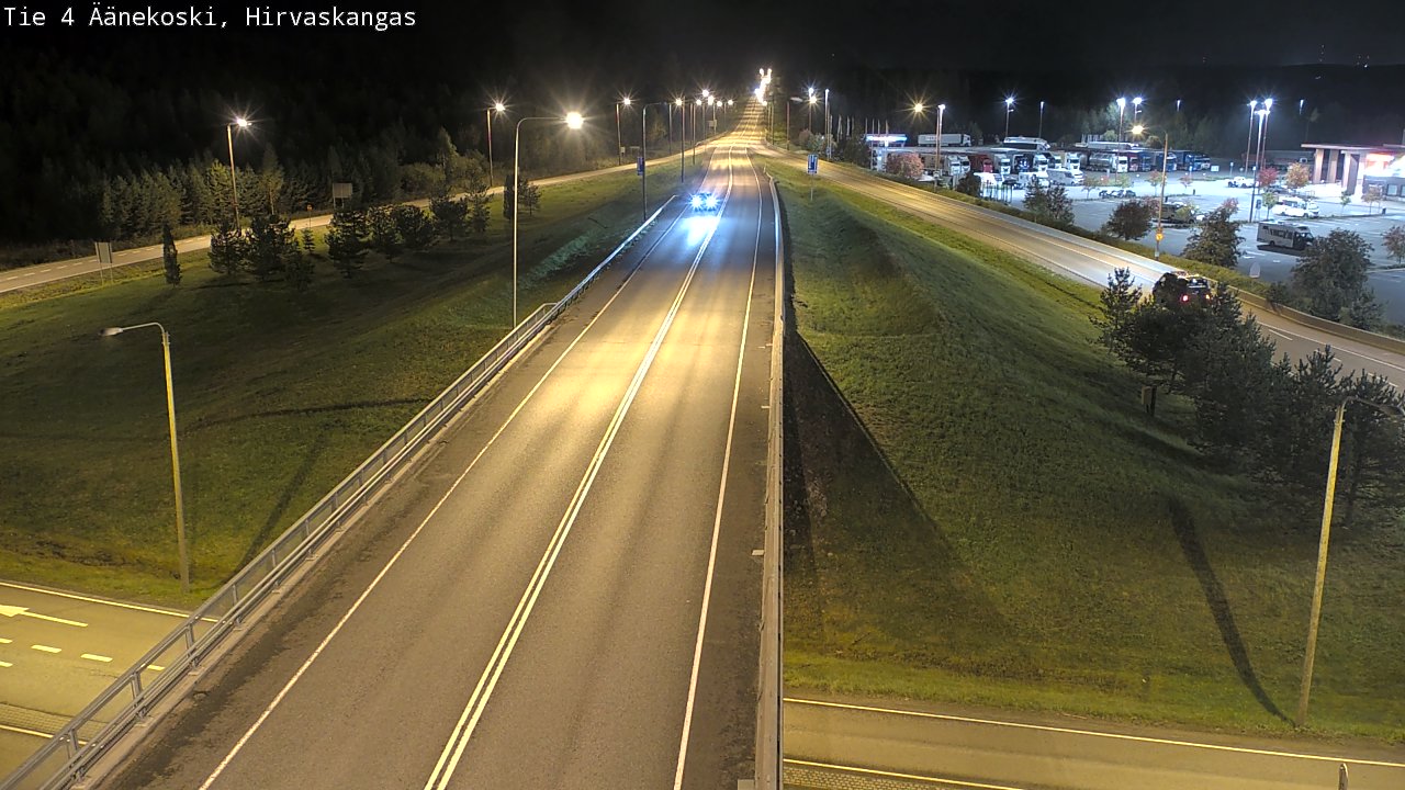 Weather Camera Image Road 4 Äänekoski, Hirvaskangas, Äänekoski, Keski-Suomi