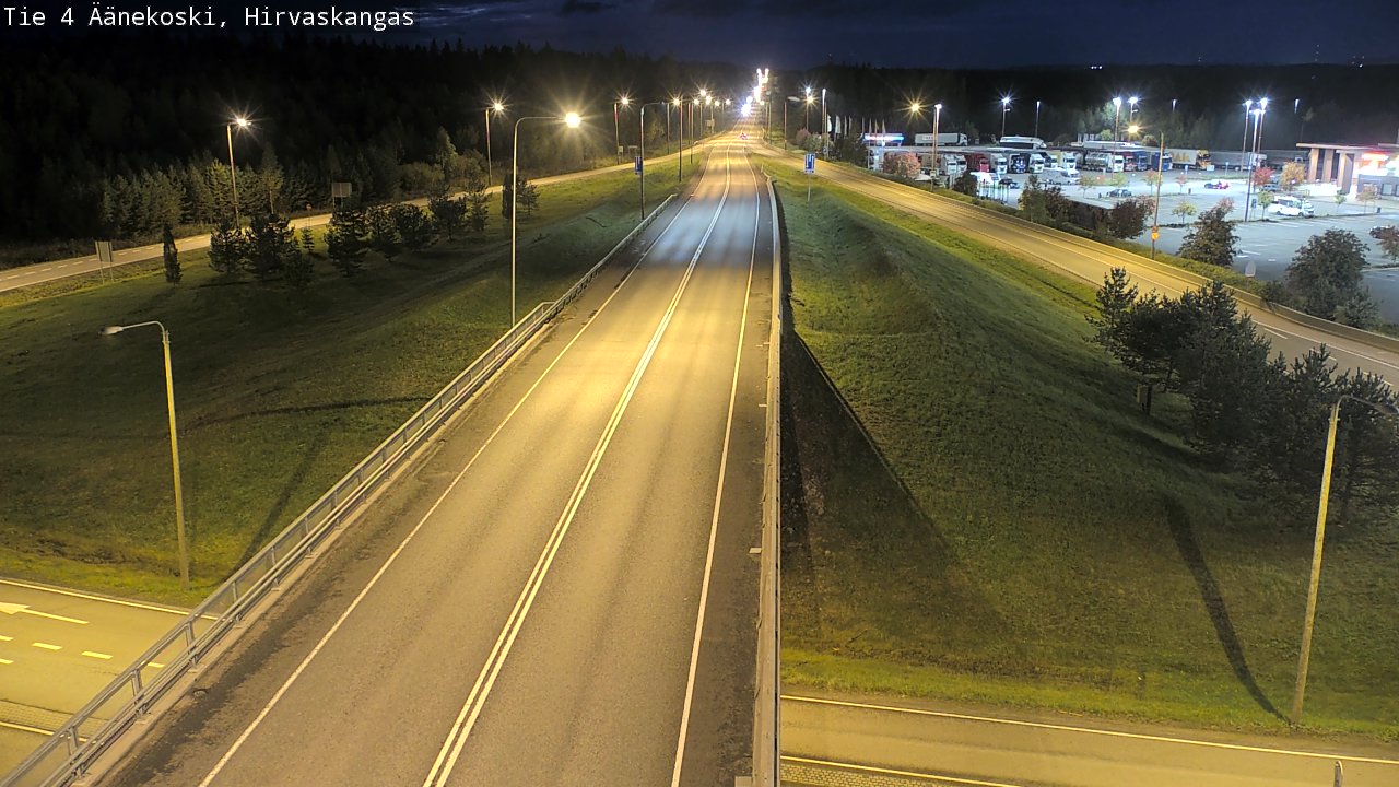 Weather Camera Image Road 4 Äänekoski, Hirvaskangas, Äänekoski, Keski-Suomi