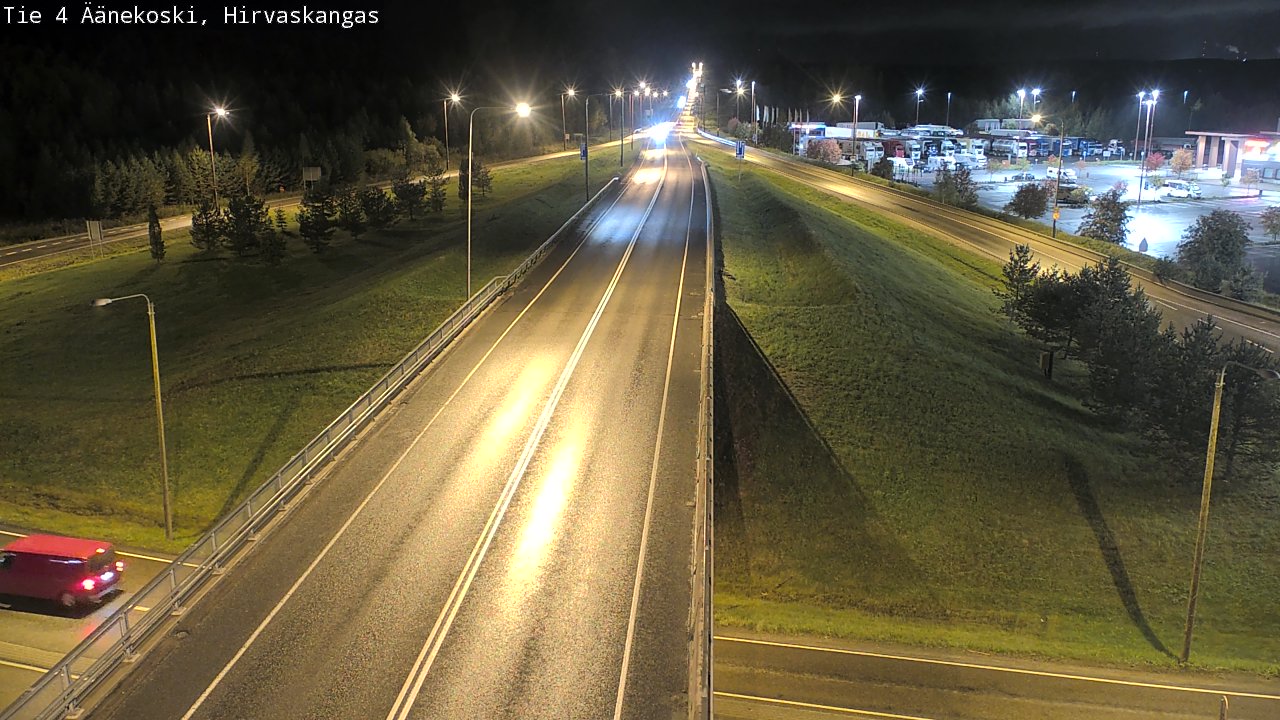 Weather Camera Image Road 4 Äänekoski, Hirvaskangas, Äänekoski, Keski-Suomi
