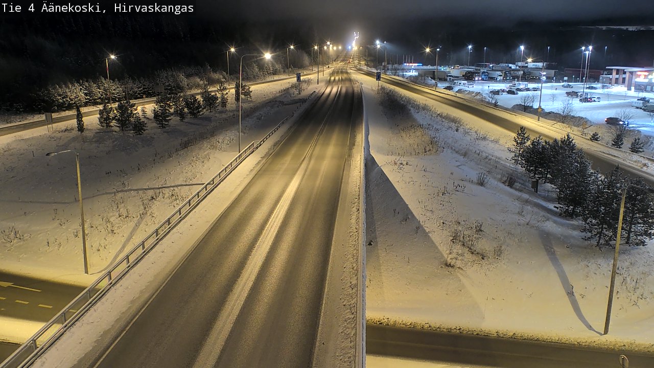 Weather Camera Image Road 4 Äänekoski, Hirvaskangas, Äänekoski, Keski-Suomi