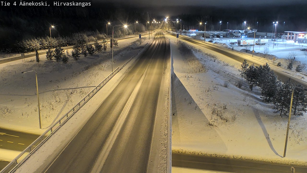 Weather Camera Image Road 4 Äänekoski, Hirvaskangas, Äänekoski, Keski-Suomi