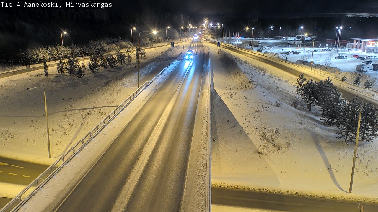 Weather Camera Image Road 4 Äänekoski, Hirvaskangas, Äänekoski, Keski-Suomi