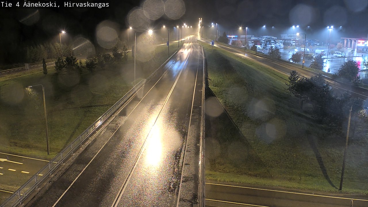 Weather Camera Image Road 4 Äänekoski, Hirvaskangas, Äänekoski, Keski-Suomi