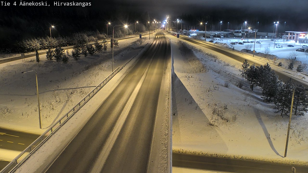 Weather Camera Image Road 4 Äänekoski, Hirvaskangas, Äänekoski, Keski-Suomi