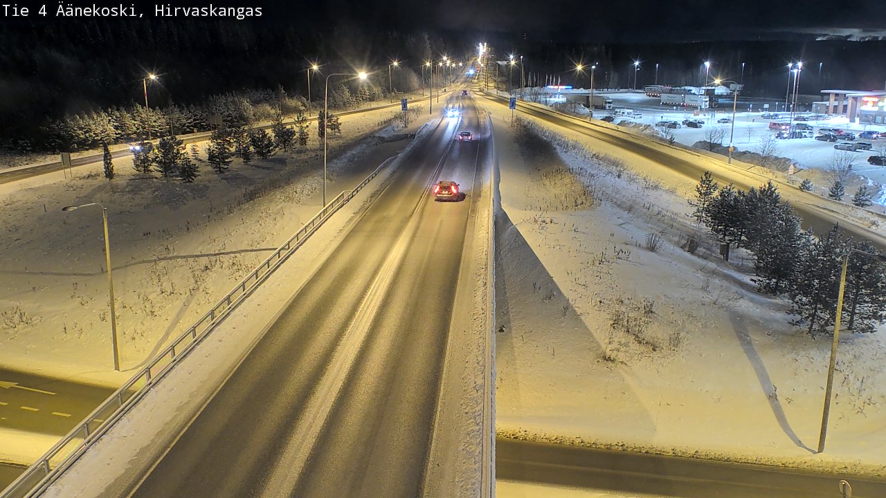 Weather Camera Image Road 4 Äänekoski, Hirvaskangas, Äänekoski, Keski-Suomi