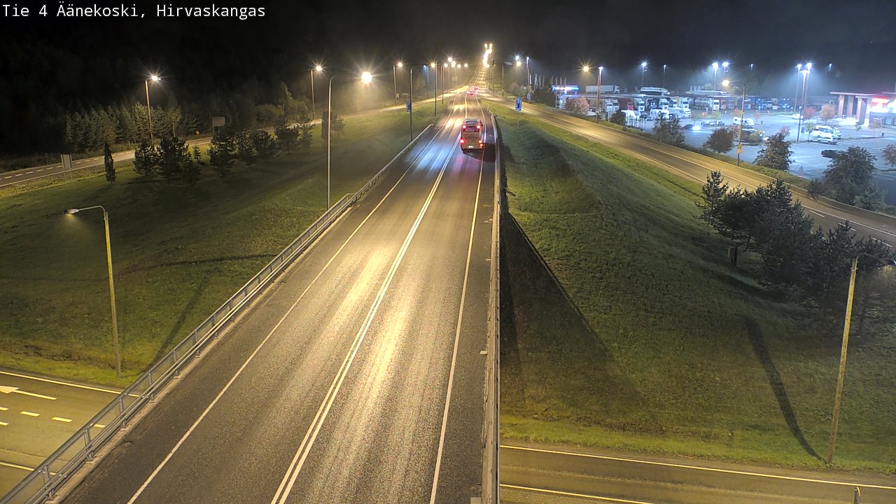 Weather Camera Image Road 4 Äänekoski, Hirvaskangas, Äänekoski, Keski-Suomi