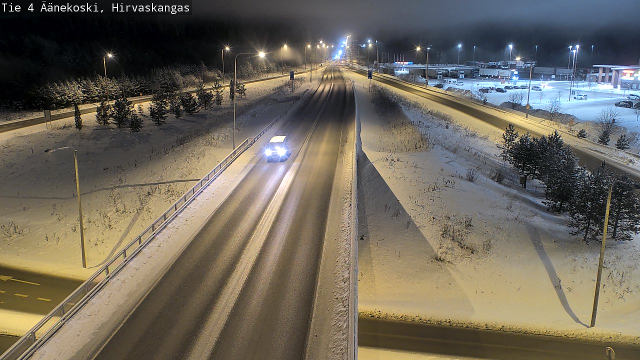 Weather Camera Image Road 4 Äänekoski, Hirvaskangas, Äänekoski, Keski-Suomi