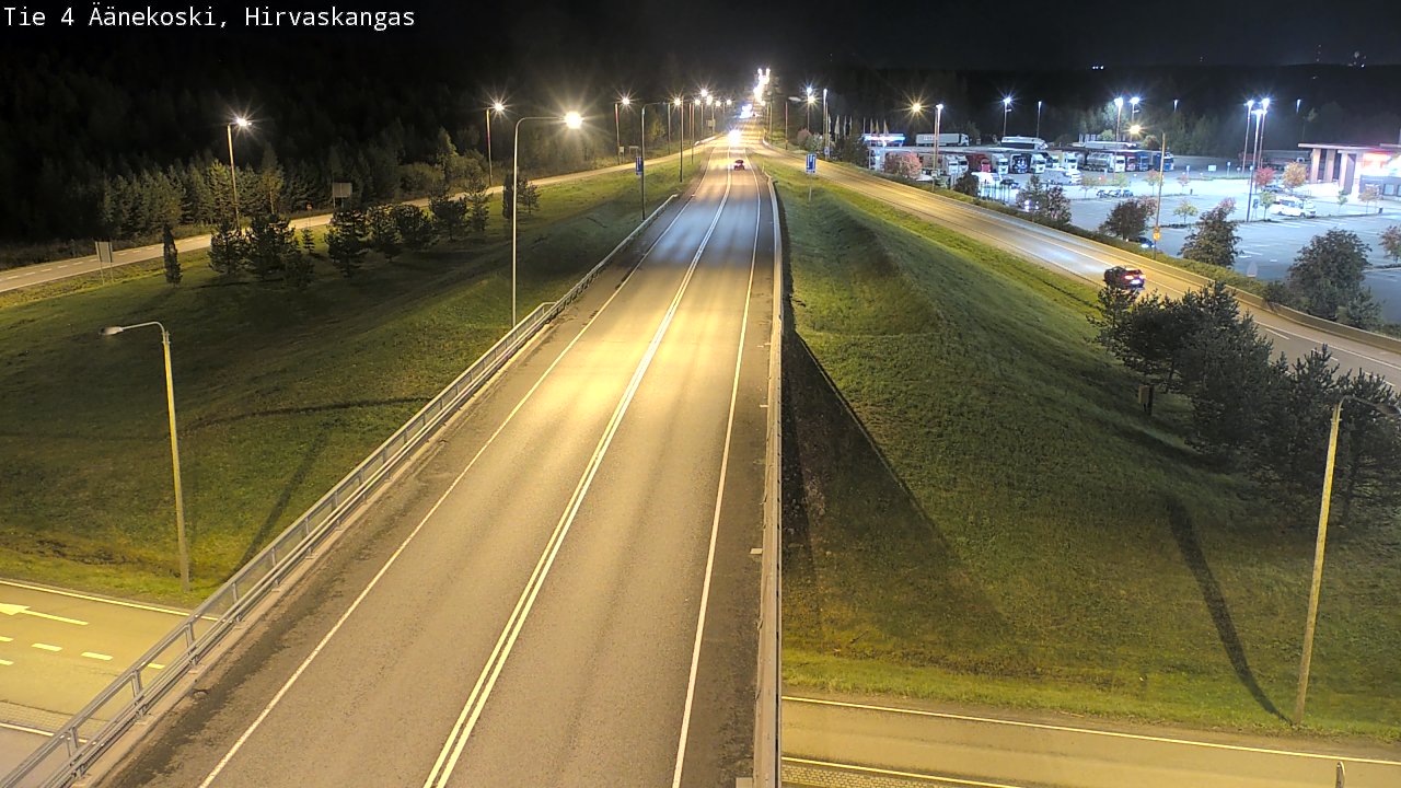 Weather Camera Image Road 4 Äänekoski, Hirvaskangas, Äänekoski, Keski-Suomi