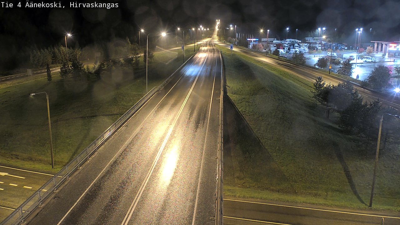 Weather Camera Image Road 4 Äänekoski, Hirvaskangas, Äänekoski, Keski-Suomi