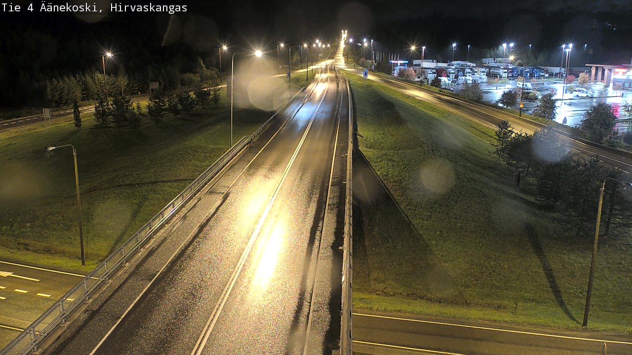 Weather Camera Image Road 4 Äänekoski, Hirvaskangas, Äänekoski, Keski-Suomi