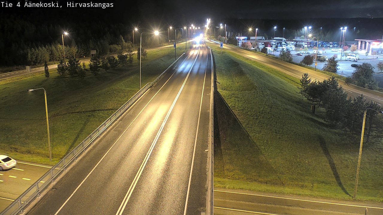 Weather Camera Image Road 4 Äänekoski, Hirvaskangas, Äänekoski, Keski-Suomi
