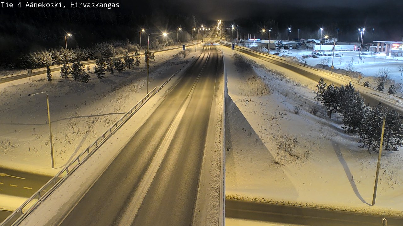 Weather Camera Image Road 4 Äänekoski, Hirvaskangas, Äänekoski, Keski-Suomi
