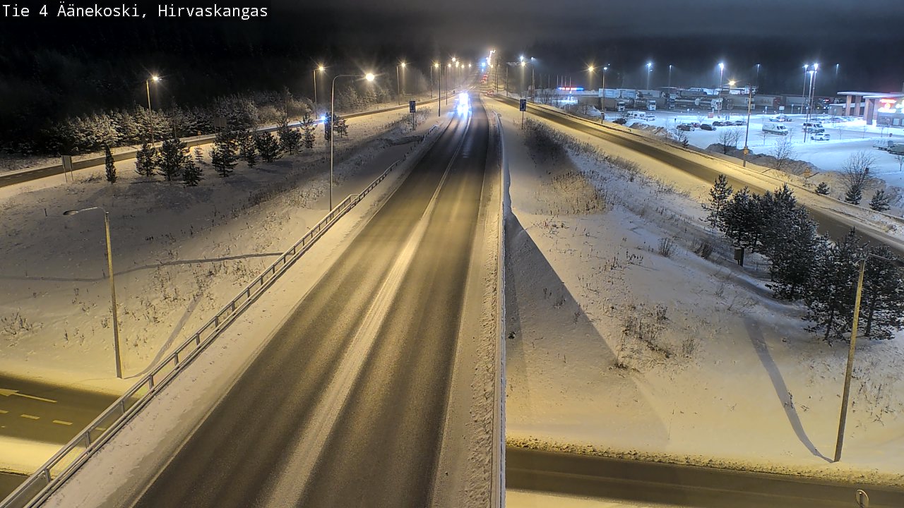 Weather Camera Image Road 4 Äänekoski, Hirvaskangas, Äänekoski, Keski-Suomi