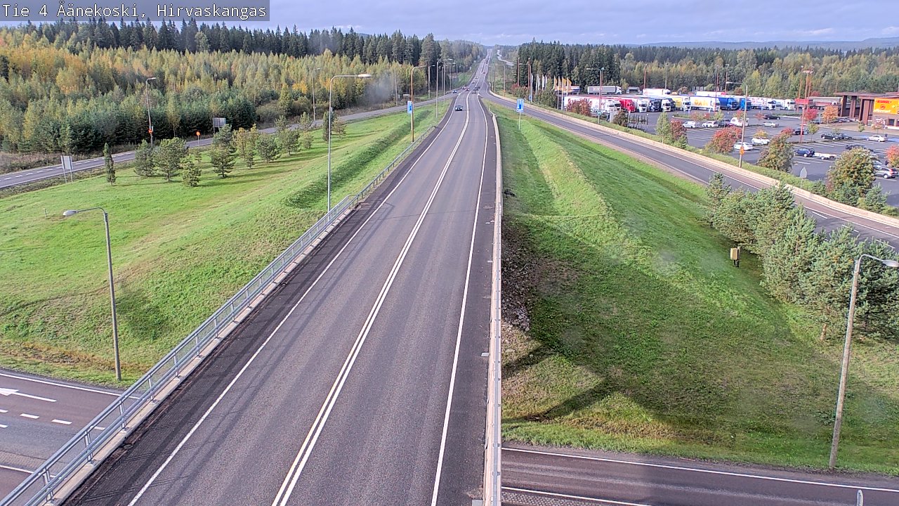 Weather Camera Image Road 4 Äänekoski, Hirvaskangas, Äänekoski, Keski-Suomi