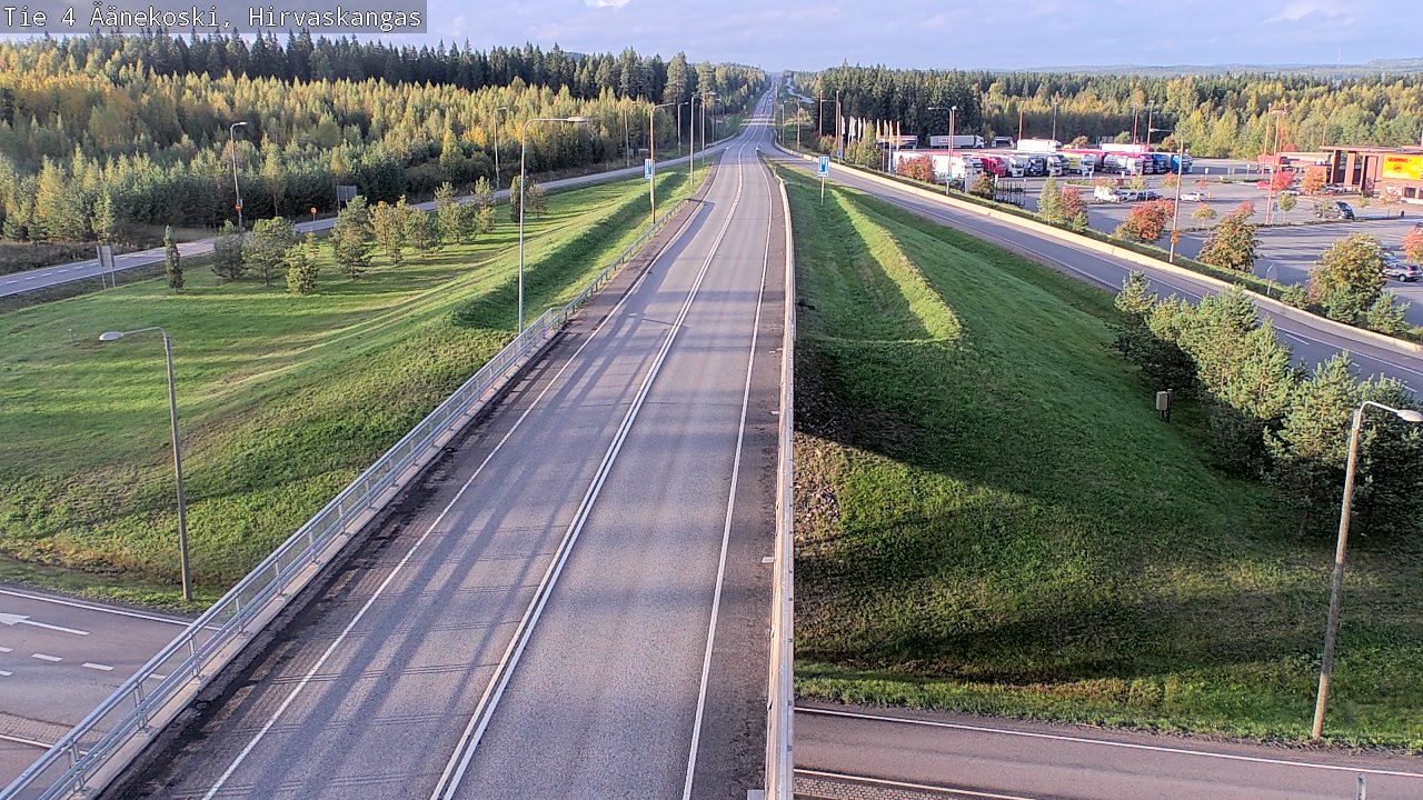 Weather Camera Image Road 4 Äänekoski, Hirvaskangas, Äänekoski, Keski-Suomi