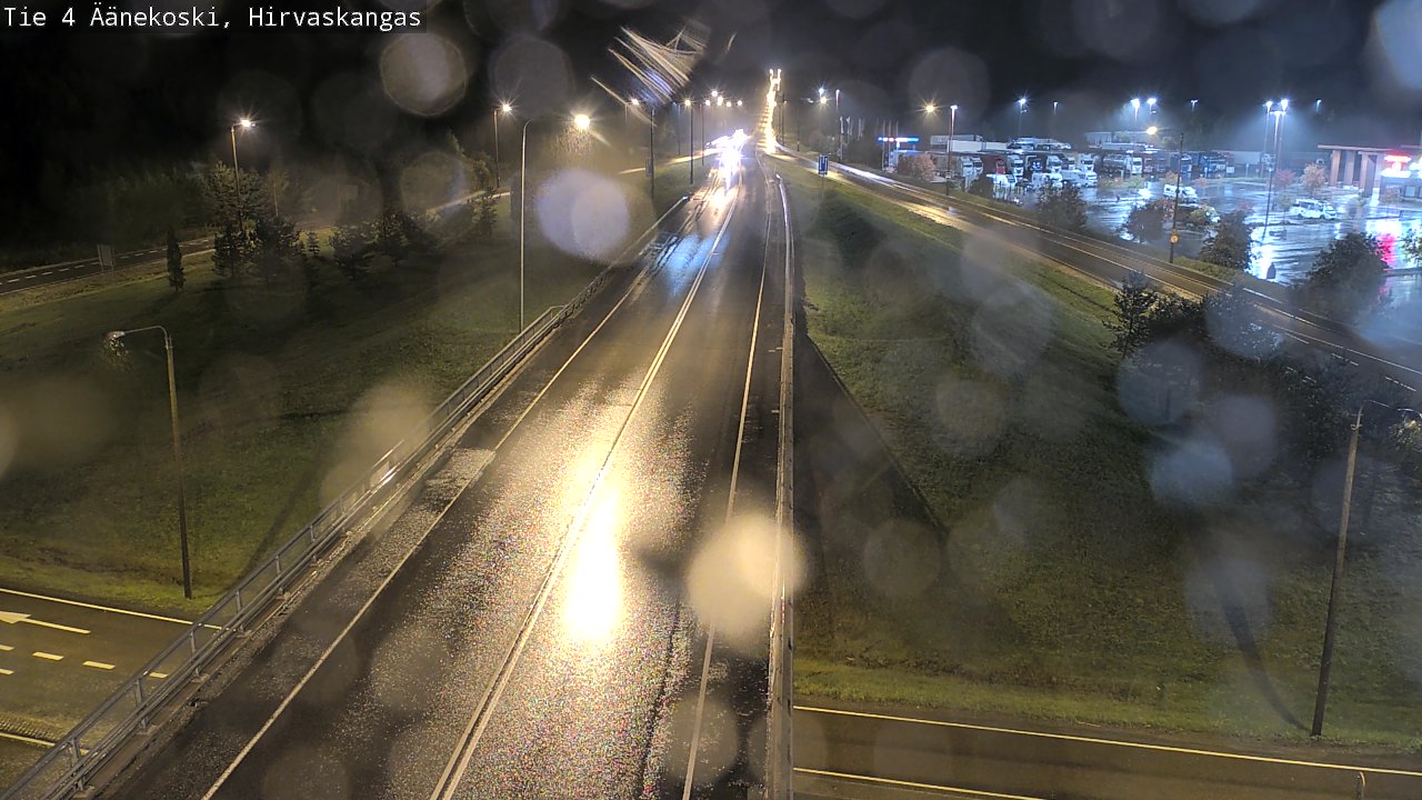 Weather Camera Image Road 4 Äänekoski, Hirvaskangas, Äänekoski, Keski-Suomi