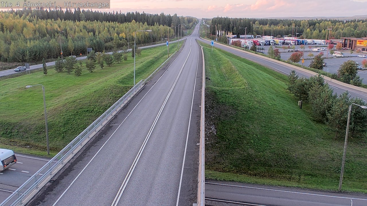 Weather Camera Image Road 4 Äänekoski, Hirvaskangas, Äänekoski, Keski-Suomi