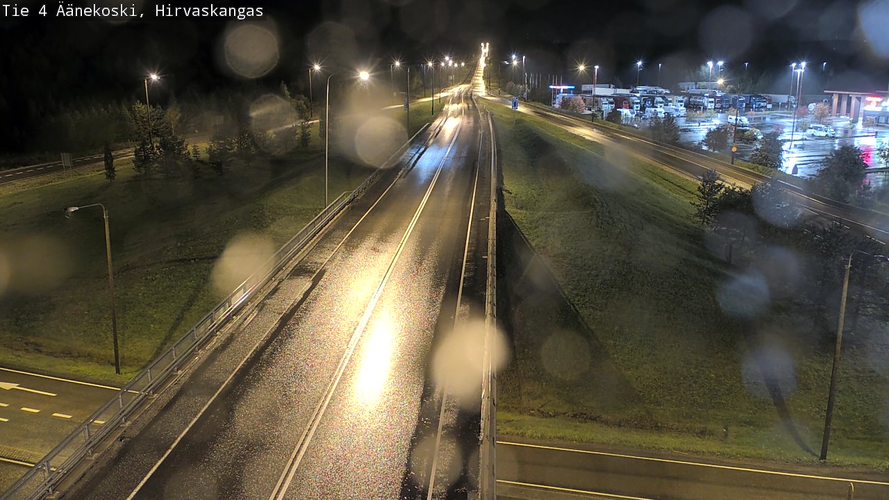 Weather Camera Image Road 4 Äänekoski, Hirvaskangas, Äänekoski, Keski-Suomi