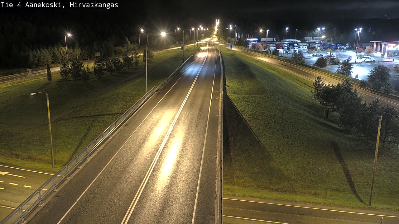 Weather Camera Image Road 4 Äänekoski, Hirvaskangas, Äänekoski, Keski-Suomi
