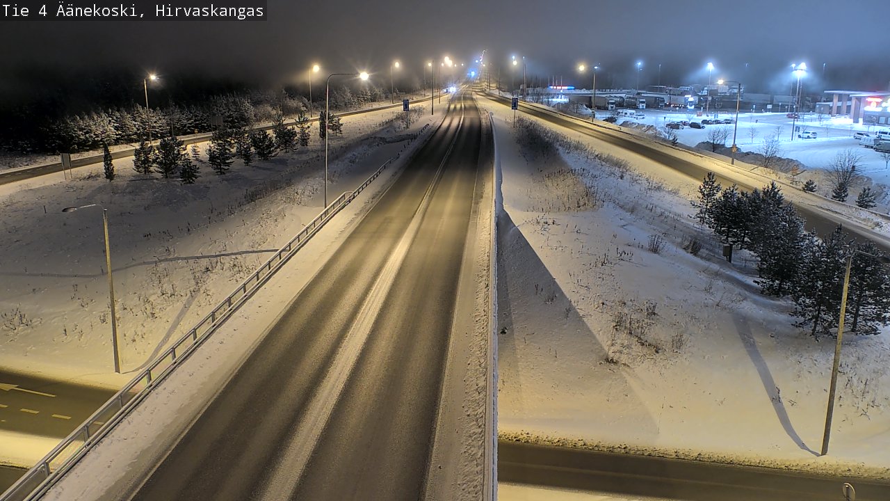Weather Camera Image Road 4 Äänekoski, Hirvaskangas, Äänekoski, Keski-Suomi