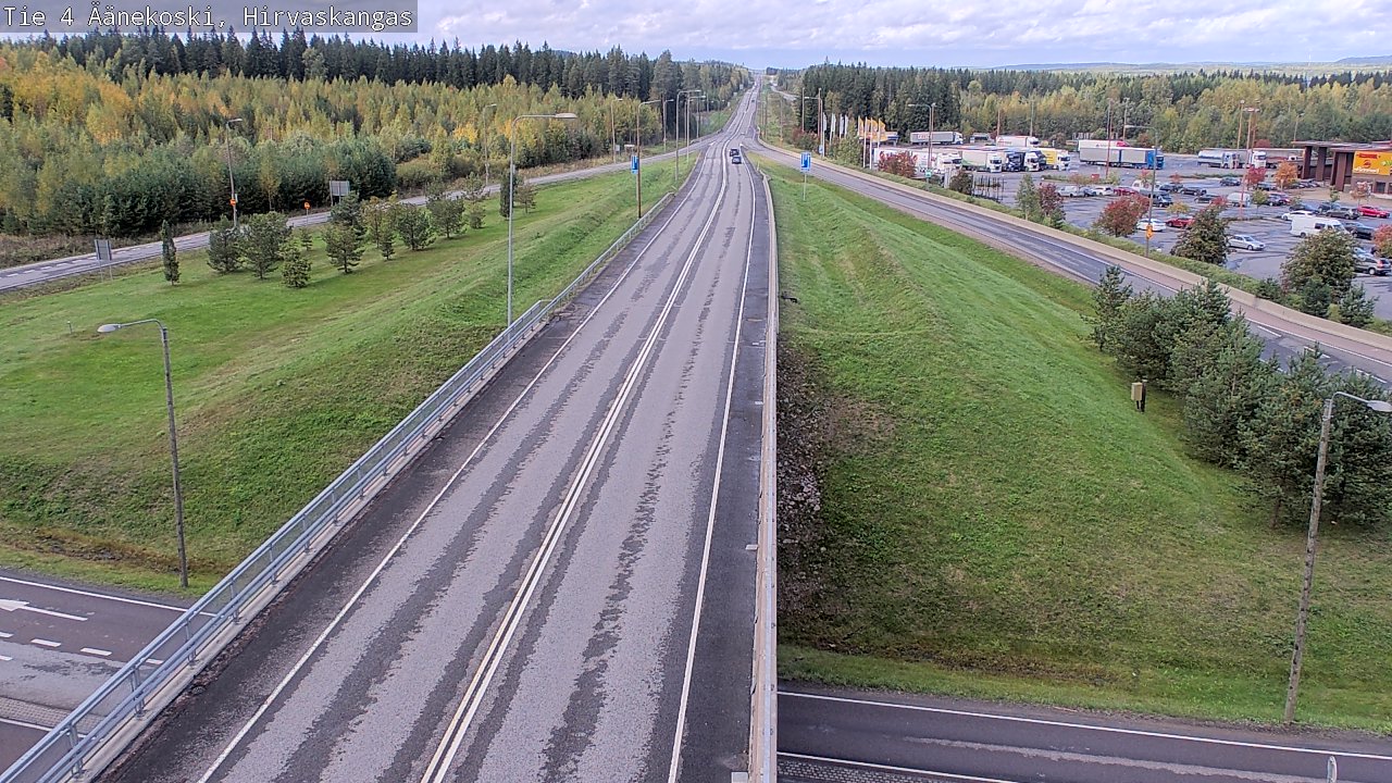 Weather Camera Image Road 4 Äänekoski, Hirvaskangas, Äänekoski, Keski-Suomi