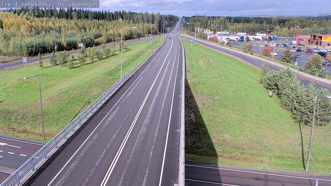 Weather Camera Image Road 4 Äänekoski, Hirvaskangas, Äänekoski, Keski-Suomi