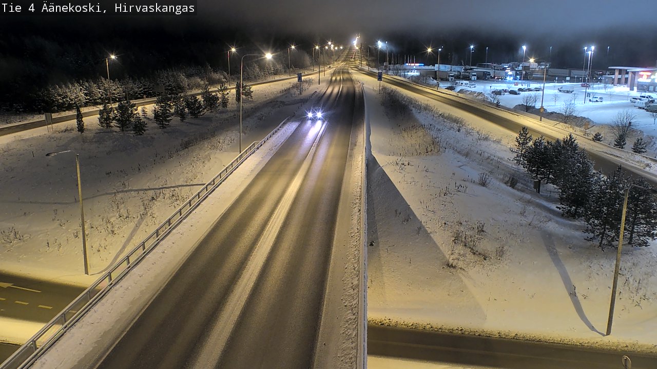 Weather Camera Image Road 4 Äänekoski, Hirvaskangas, Äänekoski, Keski-Suomi