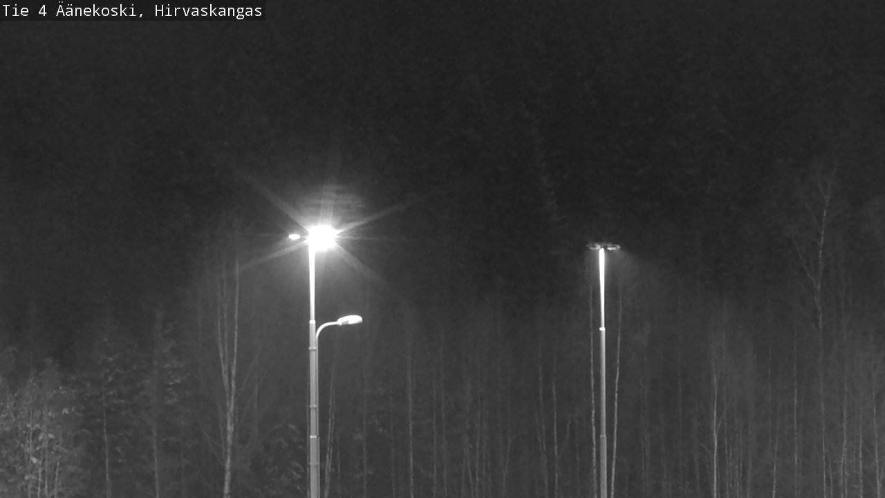 Weather Camera Image Road 4 Äänekoski, Hirvaskangas, Äänekoski, Keski-Suomi