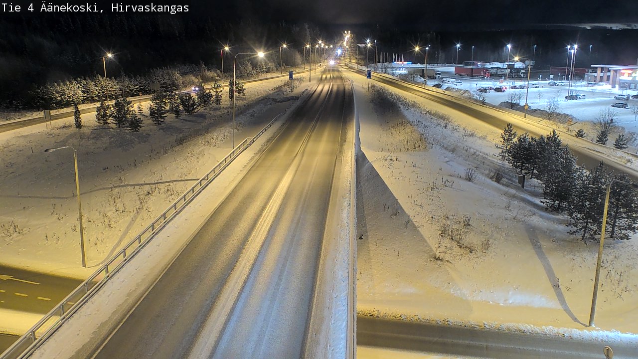 Weather Camera Image Road 4 Äänekoski, Hirvaskangas, Äänekoski, Keski-Suomi
