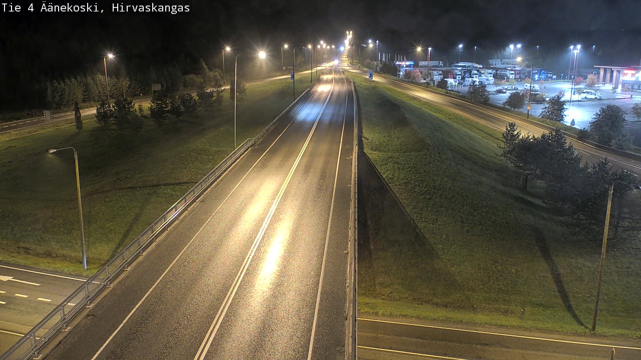 Weather Camera Image Road 4 Äänekoski, Hirvaskangas, Äänekoski, Keski-Suomi