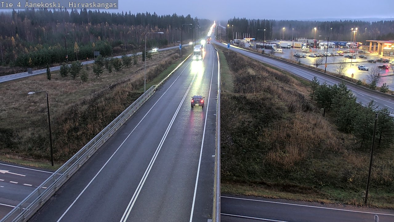 Kelikamerat Kuva Tie 4 Äänekoski, Hirvaskangas, Äänekoski, Keski-Suomi