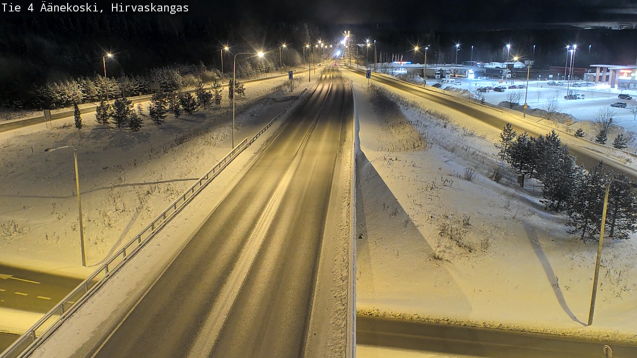 Weather Camera Image Road 4 Äänekoski, Hirvaskangas, Äänekoski, Keski-Suomi