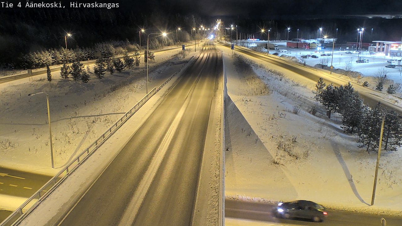 Weather Camera Image Road 4 Äänekoski, Hirvaskangas, Äänekoski, Keski-Suomi