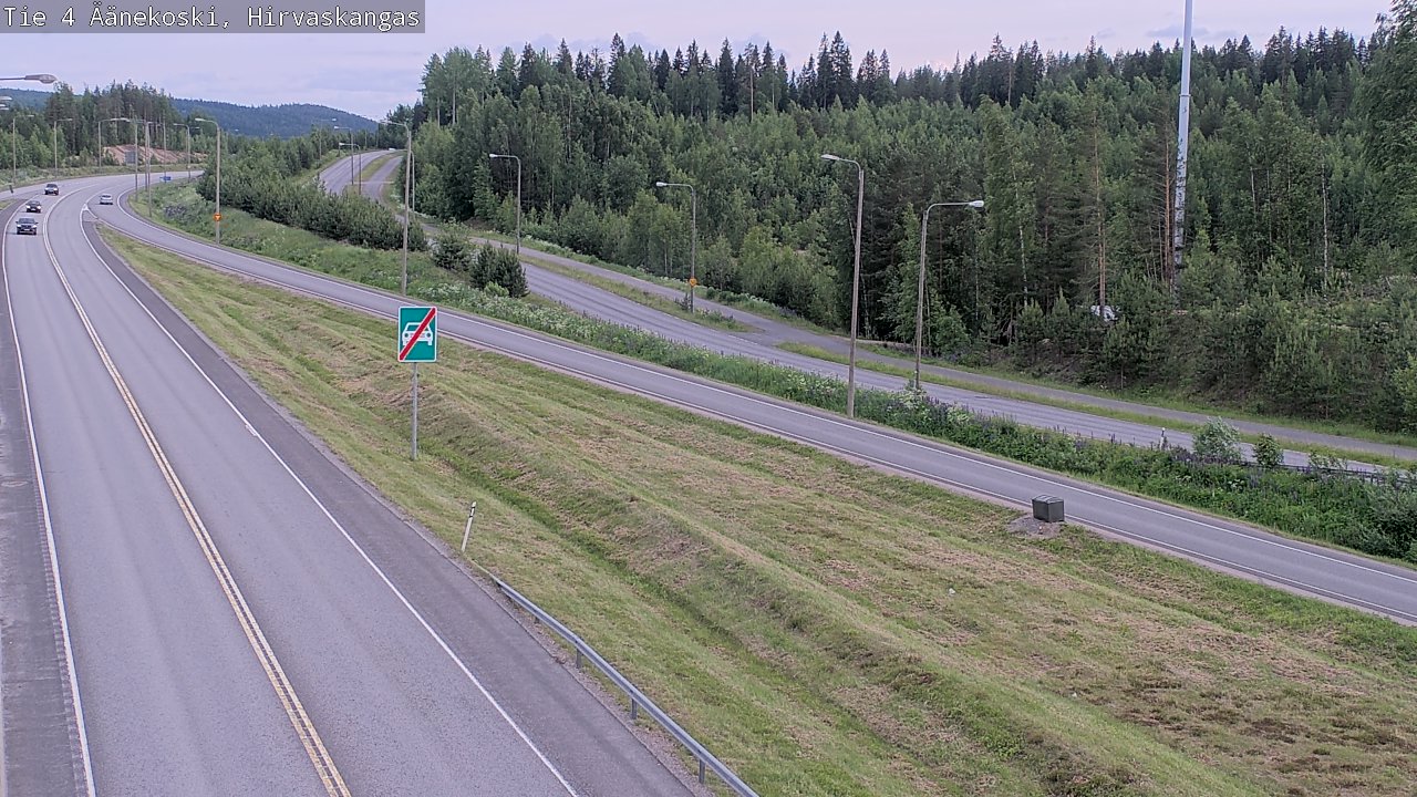 Kelikamerat Kuva Tie 4 Äänekoski, Hirvaskangas, Äänekoski, Keski-Suomi