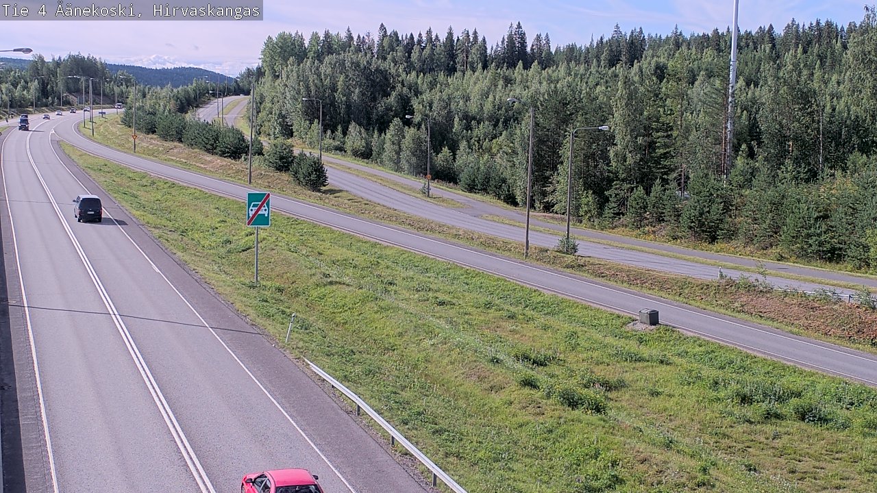 Kelikamerat Kuva Tie 4 Äänekoski, Hirvaskangas, Äänekoski, Keski-Suomi
