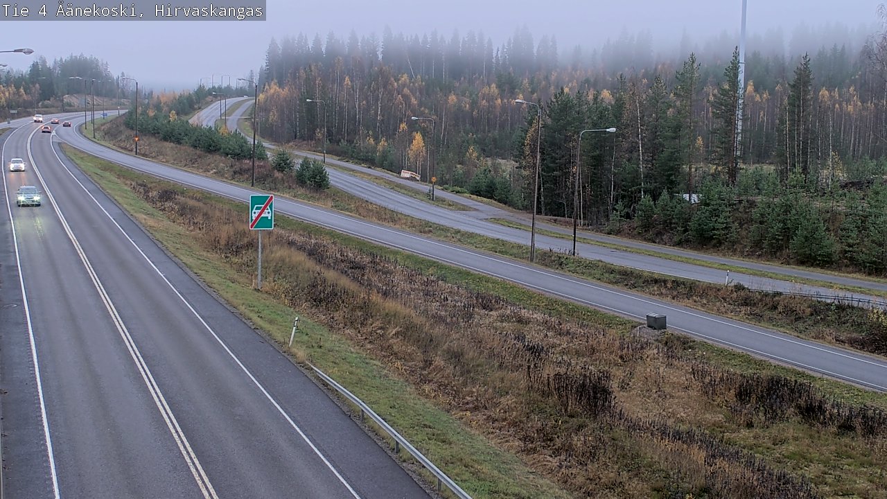Kelikamerat Kuva Tie 4 Äänekoski, Hirvaskangas, Äänekoski, Keski-Suomi