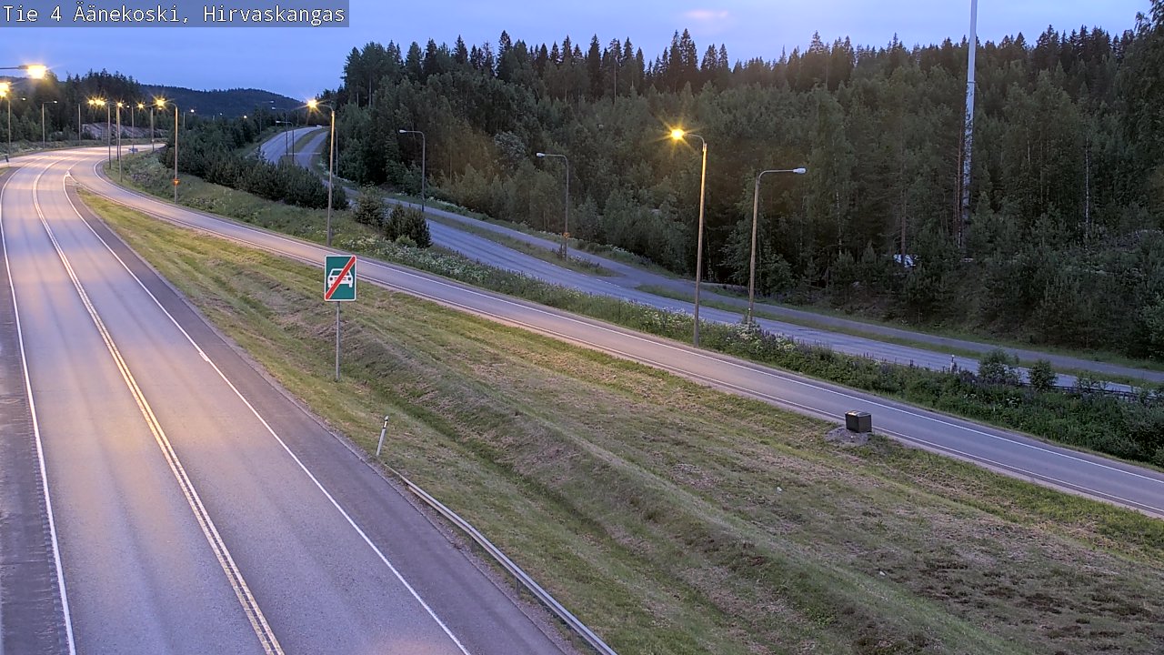 Kelikamerat Kuva Tie 4 Äänekoski, Hirvaskangas, Äänekoski, Keski-Suomi