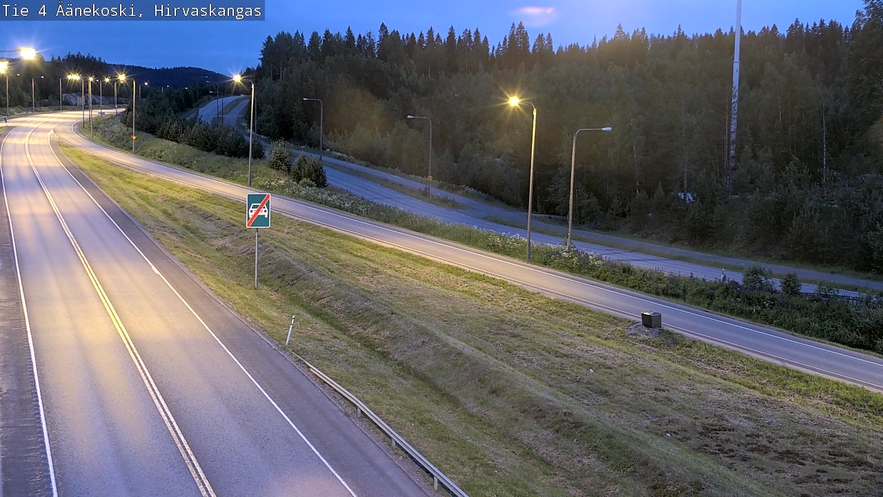 Kelikamerat Kuva Tie 4 Äänekoski, Hirvaskangas, Äänekoski, Keski-Suomi
