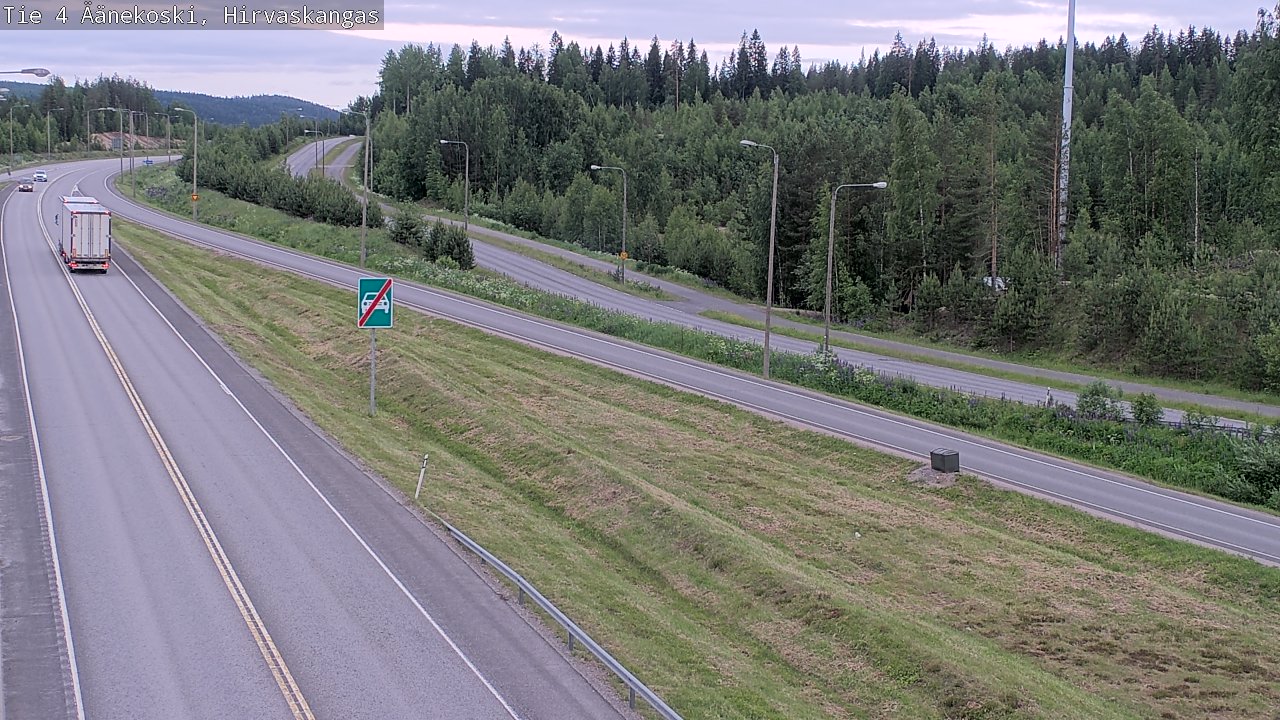 Kelikamerat Kuva Tie 4 Äänekoski, Hirvaskangas, Äänekoski, Keski-Suomi
