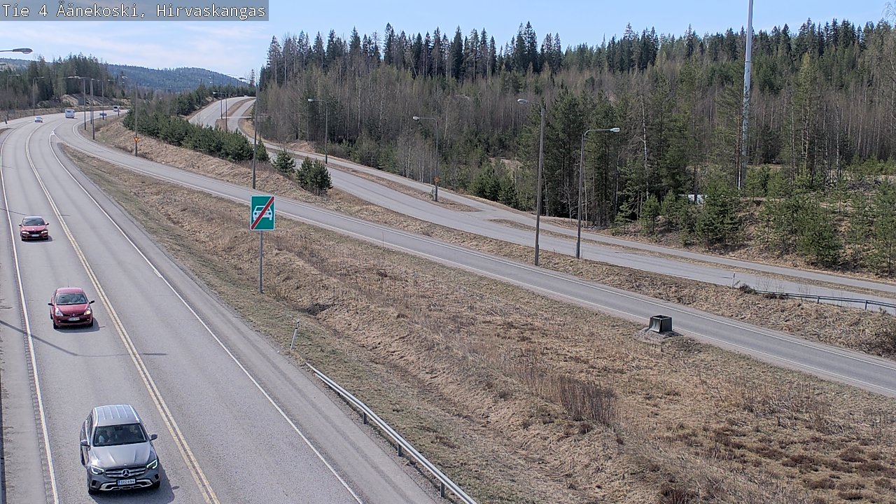 Kelikamerat Kuva Tie 4 Äänekoski, Hirvaskangas, Äänekoski, Keski-Suomi