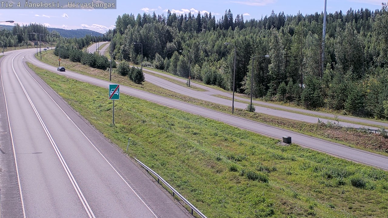 Kelikamerat Kuva Tie 4 Äänekoski, Hirvaskangas, Äänekoski, Keski-Suomi