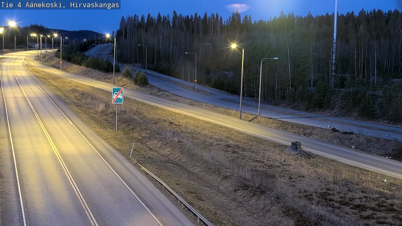 Kelikamerat Kuva Tie 4 Äänekoski, Hirvaskangas, Äänekoski, Keski-Suomi