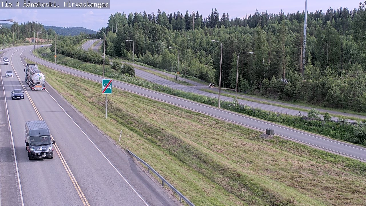 Kelikamerat Kuva Tie 4 Äänekoski, Hirvaskangas, Äänekoski, Keski-Suomi