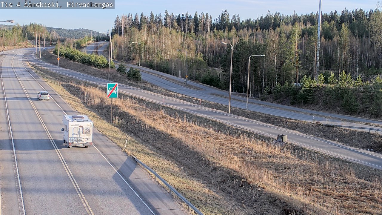 Kelikamerat Kuva Tie 4 Äänekoski, Hirvaskangas, Äänekoski, Keski-Suomi