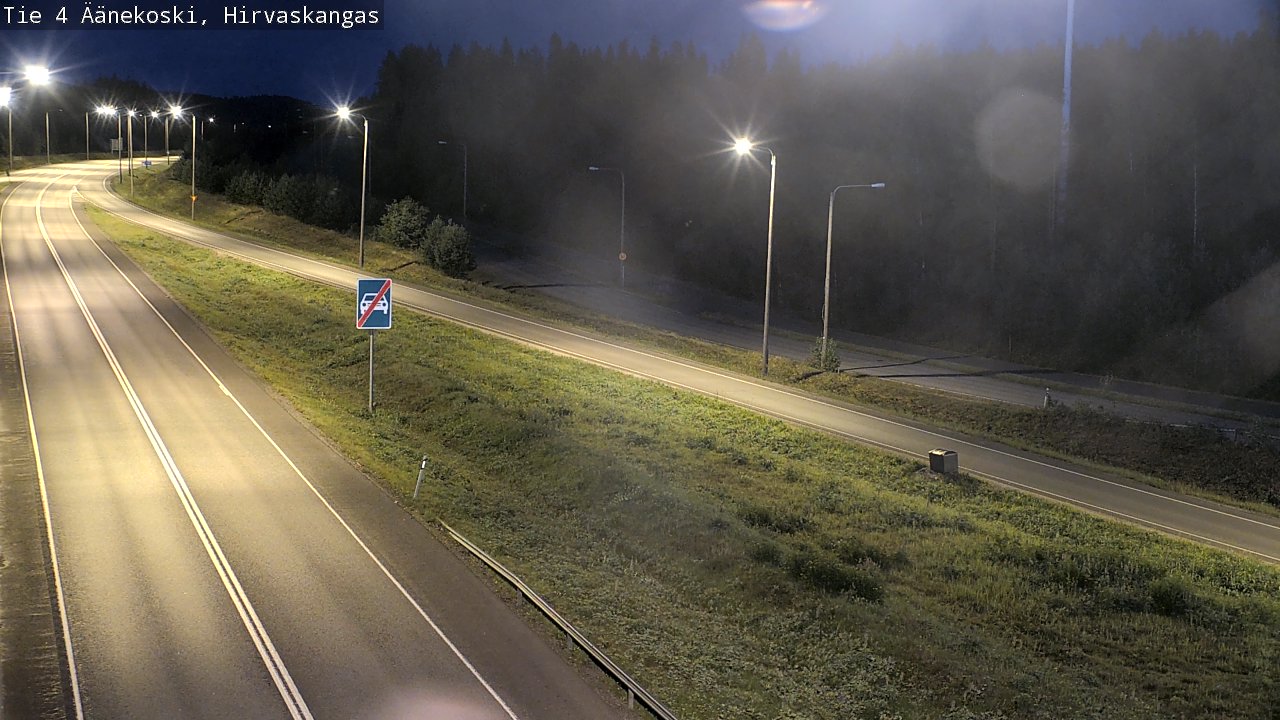 Kelikamerat Kuva Tie 4 Äänekoski, Hirvaskangas, Äänekoski, Keski-Suomi