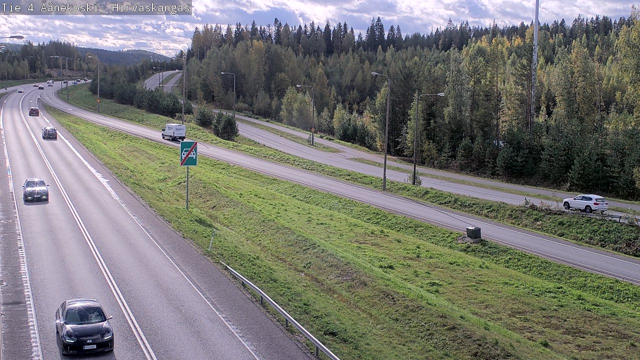 Kelikamerat Kuva Tie 4 Äänekoski, Hirvaskangas, Äänekoski, Keski-Suomi